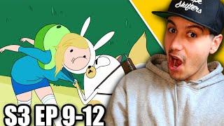 Adventure Time S3 Ep 9-12 REACTION WAIT THATS NOT FINN AND JAKE?