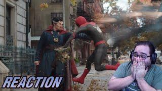 HELLO PETER AHHHHHHHHH - SPIDER-MAN NO WAY HOME - Official Teaser Trailer REACTION