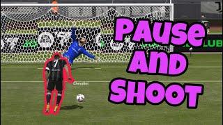 HOW to shoot a STUTTER PENALTY in FIFA MOBILE 23  EASY TUTORIAL 