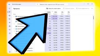 Процессор загружен на 100% в Windows 11.Загрузка ЦП 100% в диспетчере задач