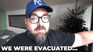 Christmas Chaos Evacuation Edition  Forest Holidays Travel Vlog