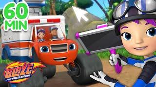 Gabbys Mechanic Missions w Blaze & AJ  60 Minute Compilation  Blaze and the Monster Machines