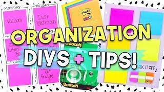 Organization Tips + DIYs for Everyone