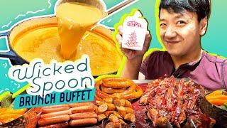 Wicked Spoon BRUNCH BUFFET Review at The COSMOPOLITAN  3 Cities in 72 HOURS