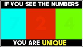 WHAT NUMBER DO YOU SEE? - 98% FAIL  Eye Test