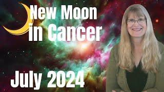 New Moon July 2024 – Good News – July 5 2024 – New Moon in Cancer