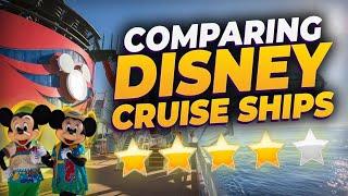 Comparing Disney Cruise Ships Disney Magic Disney Wonder Disney Fantasy and Disney Dream