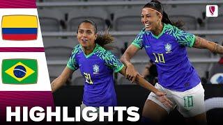 Brazil vs Colombia  Highlights  Concacaf W Gold Cup Womens 24-02-2024