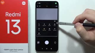 Redmi 13 Camera Settings Open