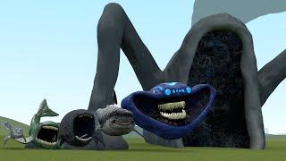 NEW SEA MONSTER SIZE COMPARISON in Garrys Mod