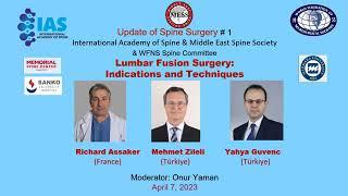 Lumbar Fusion Surgery- Indications and Techniques_ MIS fusion techniques. Richard Assaker