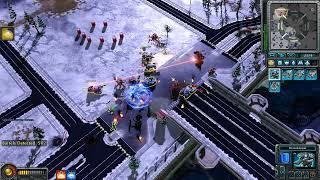 Red Alert 3 Uprising skirmish - red barrels