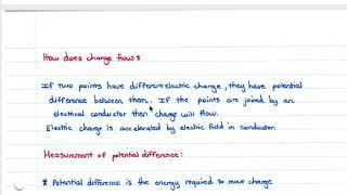 Physics lesson - Electric circuits part 1