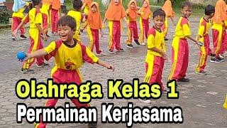 Permainan Kerjasama dan gotong royong Seru.. Olahraga Kelas 1