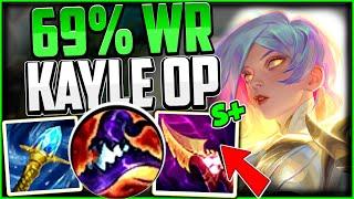 KAYLES #1 BUILD 69% WR How to Play Kayle & Carry Low Elo Season 14 - League of Legends