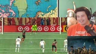 American Reacts Funny Penalty Kicks