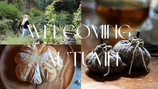 Welcoming Autumn  Handmade Autumn Décor  Slow Living Vlog