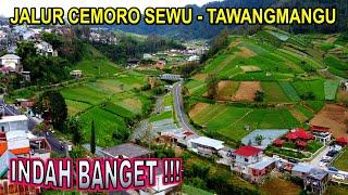 INDAH BANGET  JALUR CEMORO SEWU - TAWANGMANGU