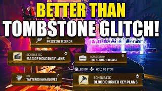 PLEASE DO THIS STASH GLITCH NOT NEEDED...SOLO TOMBSTONE GLITCH...UNLOCK ALL SCHEMATICS IN 2 MIN