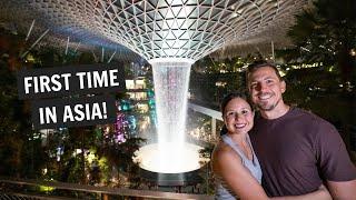 Were heading to ASIA ️ Overnight layover in the SINGAPORE Changi Airport
