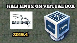 How to install Kali Linux version 2019.4 on Oracle VM virtual box.100% working fast and easy method.
