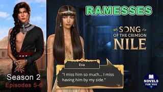 RAMESSES routeSONG OF THE CRIMSON NILE - Season 2 Episodes 5-6  Romance Club