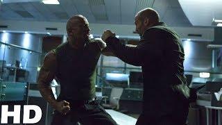 Hızlı Ve Öfkeli 7  Hobbs vs Shaw Dövüş Sahnesi  HD