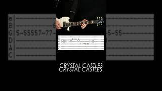 Crystal Castles Kerosene Guitar Tab Cover