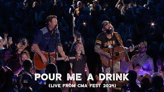 Post Malone feat. Blake Shelton - Pour Me A Drink Live from CMA Fest 2024
