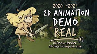 2D Animation - Demo Reel 2021 Snail Dasha