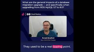 Why is the AWS RDS MySQL 5.7 to 8.0 upgrade especially impactful?