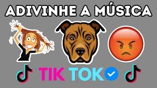 ADIVINHE A MÚSICA DO TIK TOK PELOS EMOJIS   DESAFIO MUSICAL  TESTE DEUS CONHECIMENTOS COM MÚSICA