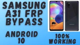 Samsung A31 Frp Bypass