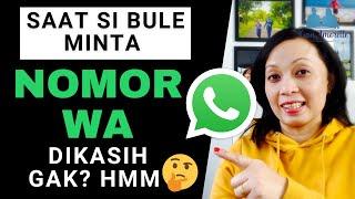 Amankah Memberikan Nomor WhatsApp kepada Bule?