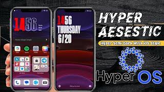 Tema Hyper Dark iOS Style For Xiaomi - Tema Hyper X Life v2 Tembus Status Bar For All Xiaomi & Poco