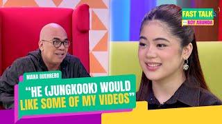 Fast Talk with Boy Abunda Niana Guerrero finollow ni Jungkook ng BTS sa TikTok Full Episode 426