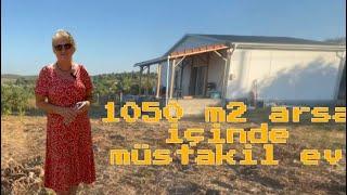 BALIKESİR MANYAS SALURDA 1050 M2 ARSA İÇİNDE BAHÇELİ EV FİYAT 2.600.000