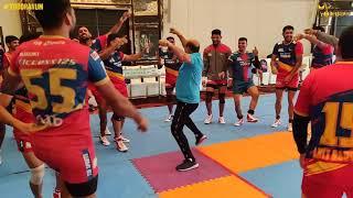 UP Yoddha Players Funny Practice Video