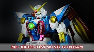 MG XXXG-01W Wing Gundam custom painted finished product