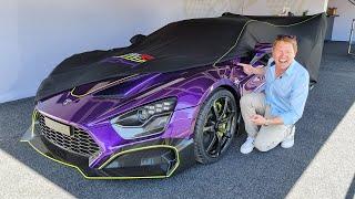 ITS HERE My Brand New Zenvo TSR-S in the UK  ROAD TO ZENVO Part 9