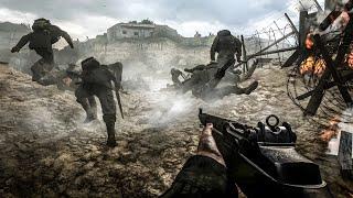 United States Military Attacks On Germany - CALL OF DUTY WORLD WAR 2 REALISTIC GAMEPLAY 4K