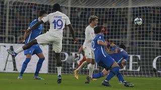 Youssouf Fofana vs Greece  Insane Goal  Milan Target 