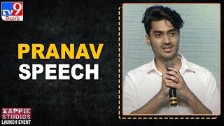 Pranav speech at Xappie Studios Launch Event - TV9