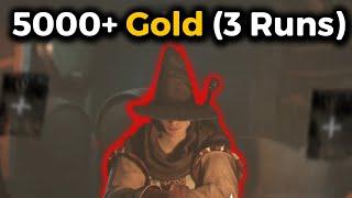 SOLO WIZARD RUINS MAKES BANK 5000g + Profit - Dark and Darker