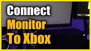 How to Connect Monitor to Xbox Series XS HDMI Tutorial