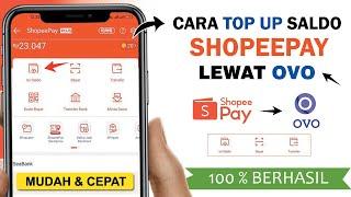  Berhasil  Cara Top Up Shopeepay Lewat OVO Terbaru