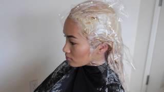 Application How to bleach and tone hair