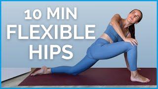 10 minute TIGHT HIPS Yoga - Unlock Hip Flexibility