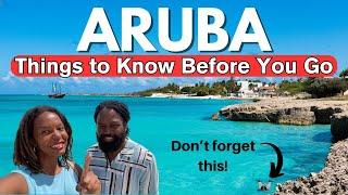 ARUBA TRAVEL TIPS - 15 Things to Know Before You Go 2024