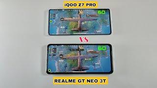 iQoo Z7 Pro Vs Realme GT Neo 3T Pubg Test 2024 